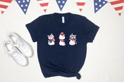 Patriotic Cat Shirt, 4th of july shirt, fourth of july shirt, patriotic shirt, merica shirt,  memorial day shirt, Indepe