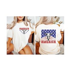 Western Fourth of July Shirt, 4th of July Shirt, USA Shirt, Retro America Shirt, Country Western Shirt, Indepence day sh