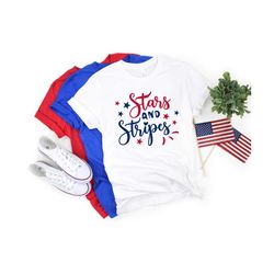 4. Juli Shirt,Starr and Stripes Shirt,Freiheit Shirt,Vierter Juli Shirt,Patriotisches Shirt,Unabhngigkeit Tag Shirts,Pat