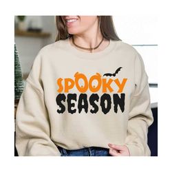 spooky season sweatshirt, spooky shirt, halloween sweatshirt, spooky fall shirt, stay spooky shirt, women's spooky shirt