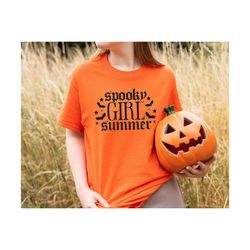 spooky girl summer shirt, halloween summer vibes shirt, spooky summer shirt, halloween summer shirt, spooky season summe