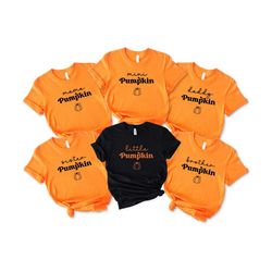 pumpkin family halloween shirt, pumpkin family shirt, pumpkin shirt, halloween family shirt, halloween family matching s