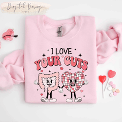 comfort colors i love your guts nurse valentine shirt, retro gi nurse valentines day shirt, medical endo rn gastroentero