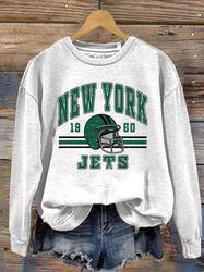 vintage new york football t-shirt, new york sweatshirt, jets sweatshirt, jets football, new york fan gift, jets tee