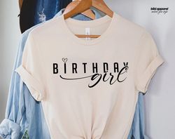 birthday girl shirt, girls birthday party shirt, birthday shirt, kids birthday party shirt, womens shirt, party girl shi