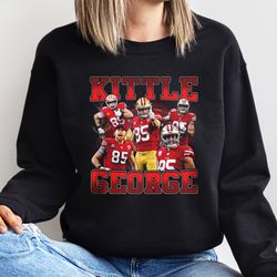 george kittle sweatshirt, george kittle  fall shirt, vintage y2k bootleg sport merch fan sweatshirt,hoodie shirt, nfl