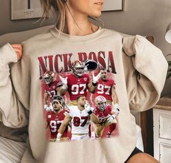 nick bosa sweatshirt, vintage nick bosa football shirt, nick bosa sweatshirt, classic 90s graphic tee, unisex, vintage