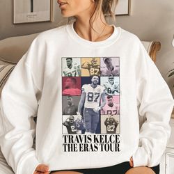 premium travis kelce eras tshirt kansas city chiefs travis sweatshirt kelce eras tour america football sweatshirt vintag