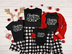 christmas crew shirt, family matching tee, christmas crew, christmas shirt,  family holiday shirt, matching christmas, c