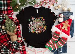 vintage disney epcot christmas shirt, mickey friends christmas shirt, joy to the world shirt, mickeys very merry christm