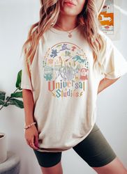 vintage disney universal studios  shirt, universal studios shirt, disney trip shirt, disneyworld shirt, disney family sh