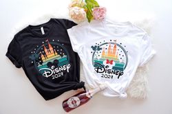 custom 2024 disney family vacation shirts, disney family matching tshirt, disney family shirts, disney trip tee, disney