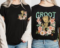 disney groot shirt, guardians of the galaxy tee, i am groot shirt, groot flower garden shirt, groot epcot flower garden