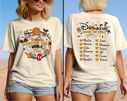 disney halloween snacks shirt, drinking around the world shirt, disney food and wine halloween shirt, disney epcot hallo