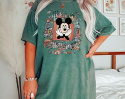 comfort colors vintage retro disney world shirt, custom character mickey minnie chip dale pooh shirt, mickey vintage ret