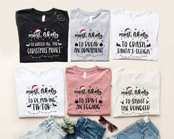 funny christmas shirts, family christmas shirts, christmas party shirts, most likely to, christmas gift funny, matching