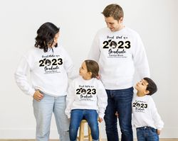 graduation family matching 2023 sweatshirt, custom photo graduation sweatshirt, personalized graduation family hoodie, g