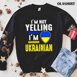 ukraine t-shirt funny ukrainian patriot ukraine flag birthday gift tee shirt - olashirt