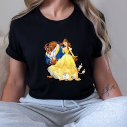 Beauty And The Beast Inspired, Belle Princess Rose, Beauty Belle Shirt, Family Vacation Disney Matching Tee, Disney Beas