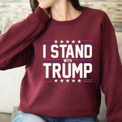 i stand with trump shirt, free trump shirt, pro america shirt, republican shirt, republican gifts, conservative shirt 1
