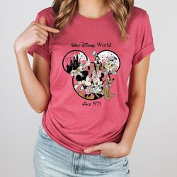 retro vintage walt disney world est 1971 shirt,mickey and friend shirt,disneyworld est 1971 shirt,disney family shirt,di