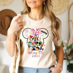 disney trip shirt 2023, disney shirts, disney family shirts with custom names, disney family matching shirts, walt disne