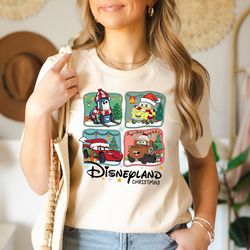 disneyland christmas cars shirt, disney christmas cars shirt, mcqueen shirt, mater shirt, guido shirt, cars christmas gi