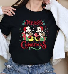 disneyland mickey and minnie christmas shirt, disneyland shirt, disney trip shirt, family matching xmas tee, disney chri