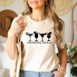 drinking goals shirt, wine festival, tee fun, inspiration wine, drinking around the world, drinking shirt, wine lover sh