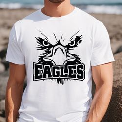 eagles mascot shirt, eagles team shirt, school mascot tee, back to school, eagles school pride tee, eagles t-shirt, scho