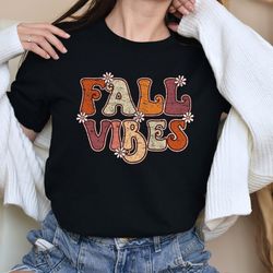 fall vibes vintage shirt,  fall time shirt, retro thanksgiving gift shirt, autumn shirt, pumpkin shirt, turkey shirt, th