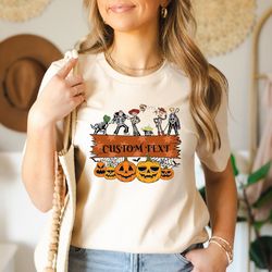 personalized toy story halloween shirt, vintage toy story characters halloween shirt, toy story shirt, family halloween,