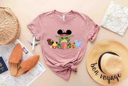 baby yoda disney snacks t-shirt, disney snacks tee, disney yoda shirts, disneyland shirts, disneyworld shirts, baby yoda