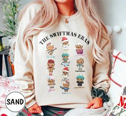 merry swiftmas sweashirt, cute famous gingerbread christmas tee, swift 1989 xmas, have a merry swiftmas, gift for swifti