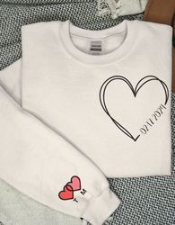 valentines crewneck, pink valentine sweatshirt, valentine custom sweatshirt, custom valentine sweatshirt, personalized s