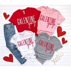 galentines day tshirt, galentines day gifts for her, galentine gang funny valentines day tshirt christmas gift