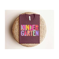 kindergarten rainbow shirt, kindergarten squad shirt, kindergarten squad, kindergarten shirt, kindergarten shirt, kinder