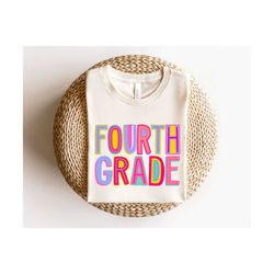 fourth grade rainbow shirt, 4th grade squad shirt, fourth grade squad shirt, 4th grade shirt, fourth grade shirt, fourth