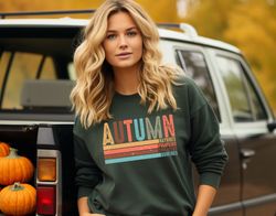 fall vibes sweatshirt, autumn leaves sweatshirt, trendy fall shirt, thanksgiving shirt, pumpkin spice tee, fall teacher