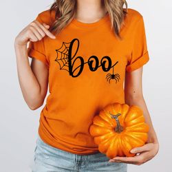 halloween boo shirt, halloween ghost shirt, halloween pumpkin shirt, kids halloween shirt, spider halloween shirt, toddl