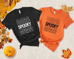 halloween couple shirts, spooky mama dada shirts, momster dadcula shirt, matching halloween shirts, cute couples hallowe