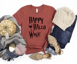 happy hallo wine shirt, halloween wine shirt, wine shirt, halloween costume, halloween party shirt,halloween gift for he