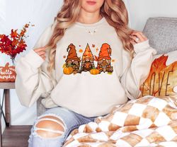 fall gnomes shirt, gnome fall t-shirt, fall tee, thanksgiving tee, fall tshirt, thankful pumpkin shirt, holiday shirt, t