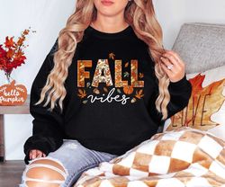 fall vibes shirt, fall vibes cheetah shirt, pumpkin shirt, happy thanksgiving shirt, thanksgiving shirt, fall shirt, tha