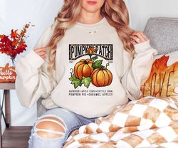 farm fresh pumpkins crewneck sweatshirt, pumpkin truck shirt, farm fresh sweater, fall lovers pullover, autumn gift, pum