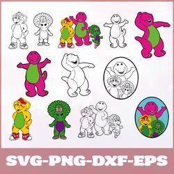 barney bundle svg,png,dxf,barney svg,png,dxf,disney svg,png,dxf