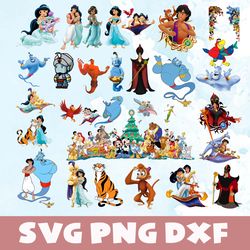 aladdin disney svg,png,dxf,aladdin disney svg bundle,png,dxf,vinyl cut file, png, ai printable design