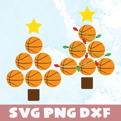 basketball christmas tree svg,png,dxf,basketball christmas tree svg bundle,png,dxf,vinyl cut file, png