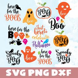 boo halloween svg,png,dxf,boo halloween bundle svg,png,dxf,vinyl cut file, png, ai printable design files
