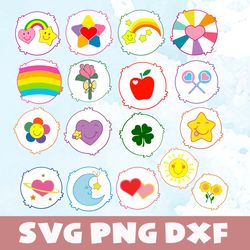 care bears svg,png,dxf,care bears bundle svg,png,dxf,vinyl cut files, png